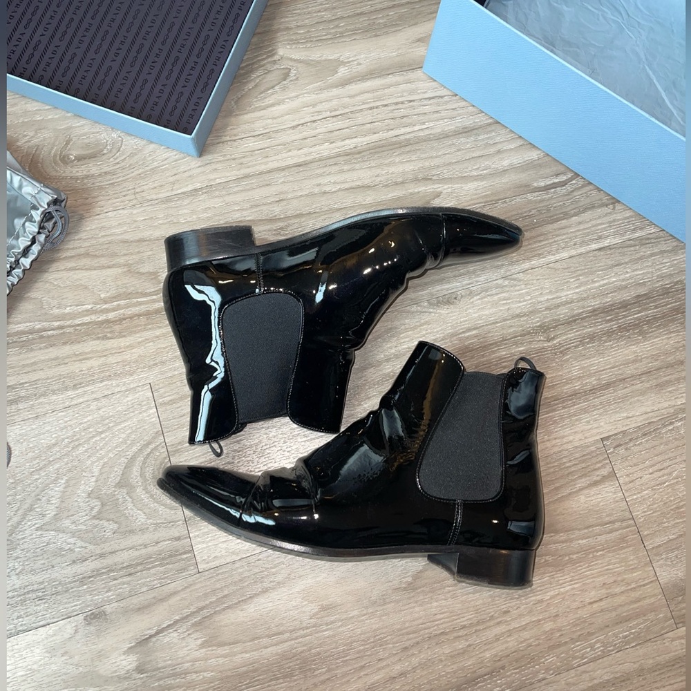 (9 1/2) Prada Boots (Calzature Donna)